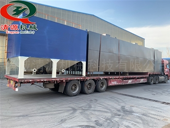 發(fā)往青島城陽地埋式生活污水處理設備，斜管沉淀器