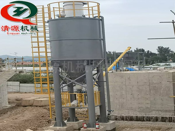 石灰料倉(cāng)安裝